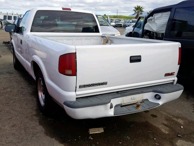 1GTCS14X3X8524520 - 1999 GMC SONOMA WHITE photo 3