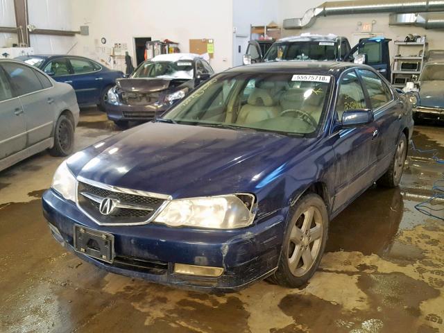 19UUA56863A803310 - 2003 ACURA 3.2TL TYPE BLUE photo 2