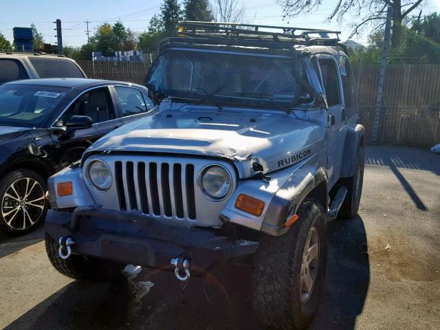 1J4FA39SX4P726405 - 2004 JEEP WRANGLER X GRAY photo 2