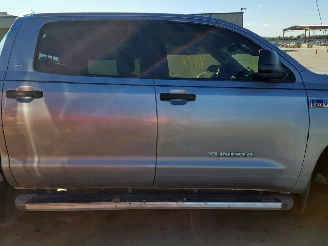 5TFEV54138X062566 - 2008 TOYOTA TUNDRA CRE GRAY photo 6