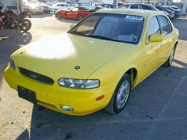 JNKAY21D9PM013289 - 1993 INFINITI J30 YELLOW photo 2