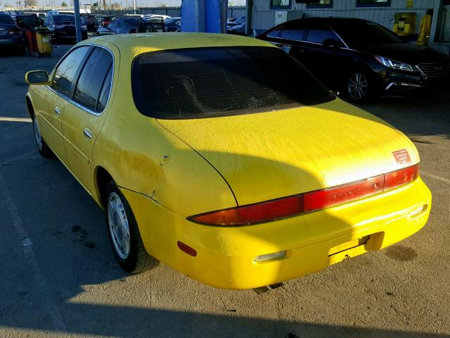 JNKAY21D9PM013289 - 1993 INFINITI J30 YELLOW photo 3