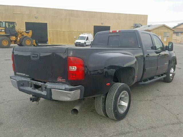 1GTJK33688F111081 - 2008 GMC SIERRA K35 BLACK photo 4