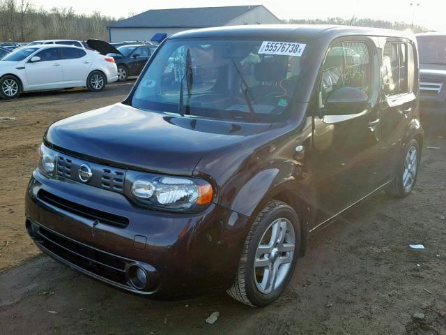 JN8AZ2KR9BT202665 - 2011 NISSAN CUBE BASE PURPLE photo 2