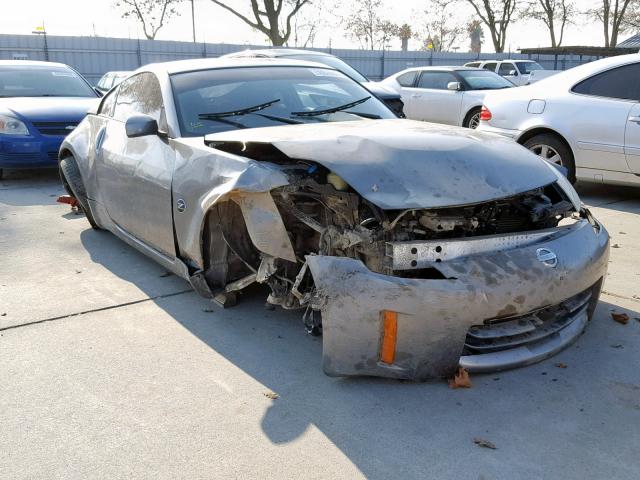 JN1BZ34D17M504141 - 2007 NISSAN 350Z COUPE GRAY photo 1