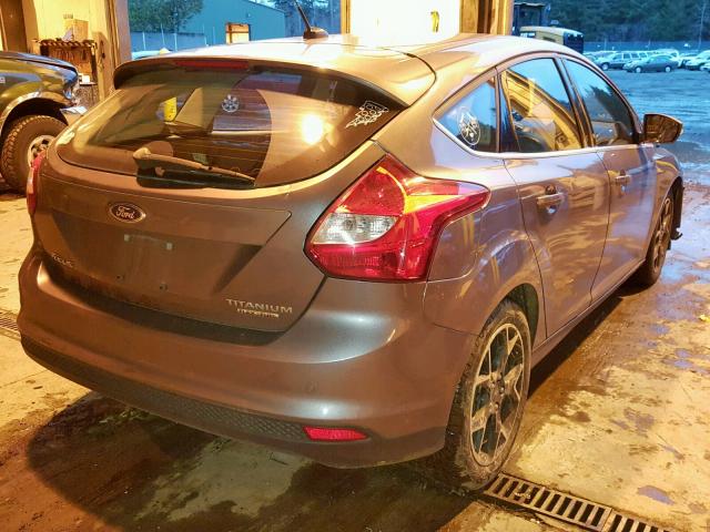 1FAHP3N20CL450718 - 2012 FORD FOCUS TITA GRAY photo 4