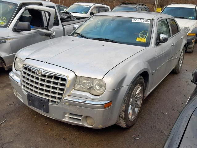 2C3AA63H75H178887 - 2005 CHRYSLER 300C SILVER photo 2