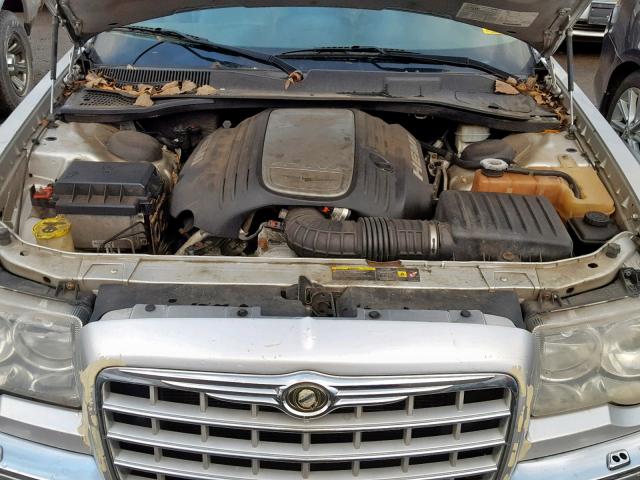 2C3AA63H75H178887 - 2005 CHRYSLER 300C SILVER photo 7