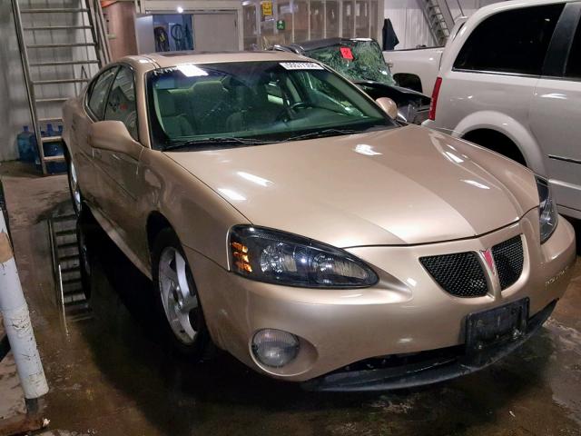 2G2WR524141226740 - 2004 PONTIAC GRAND PRIX GOLD photo 1