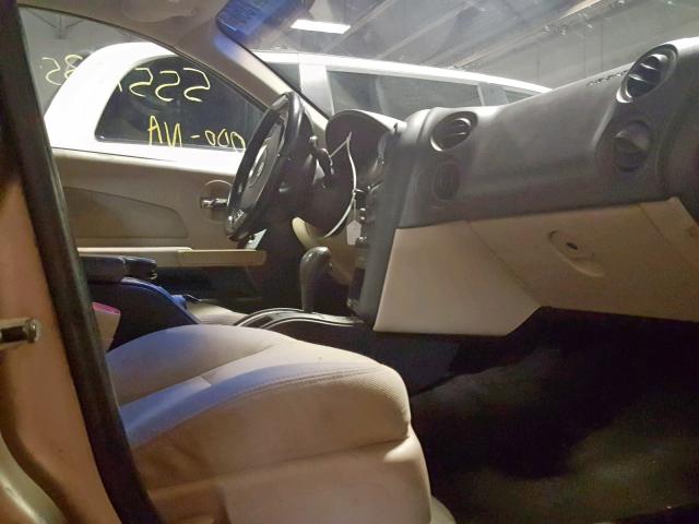 2G2WR524141226740 - 2004 PONTIAC GRAND PRIX GOLD photo 5