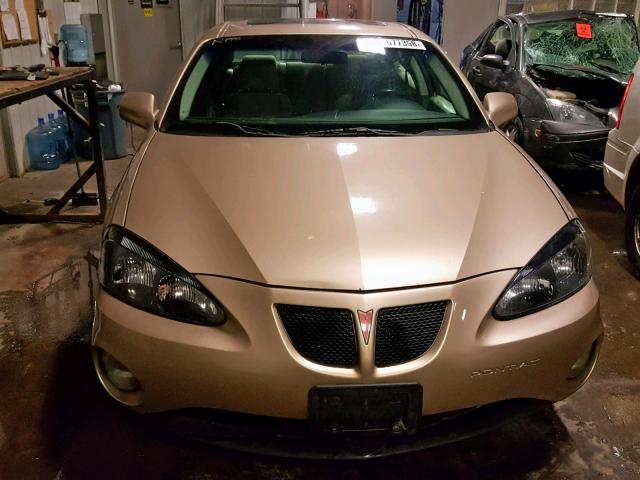 2G2WR524141226740 - 2004 PONTIAC GRAND PRIX GOLD photo 9