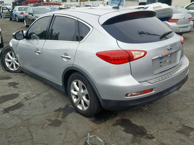 JN1AJ0HP7AM700615 - 2010 INFINITI EX35 BASE SILVER photo 3