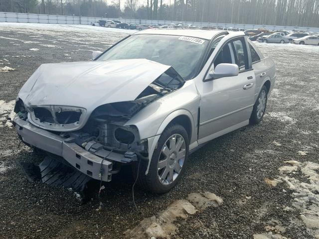 1LNHM87A24Y625118 - 2004 LINCOLN LS GRAY photo 2