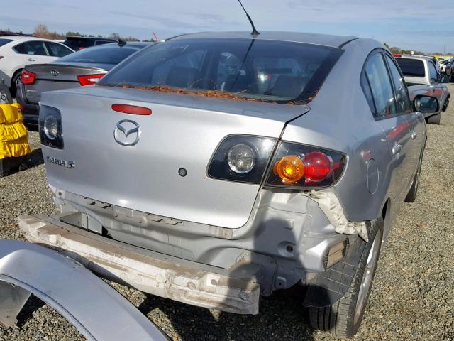 JM1BK324461540359 - 2006 MAZDA 3 S SILVER photo 4