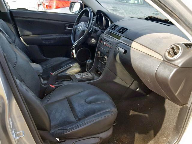 JM1BK324461540359 - 2006 MAZDA 3 S SILVER photo 5