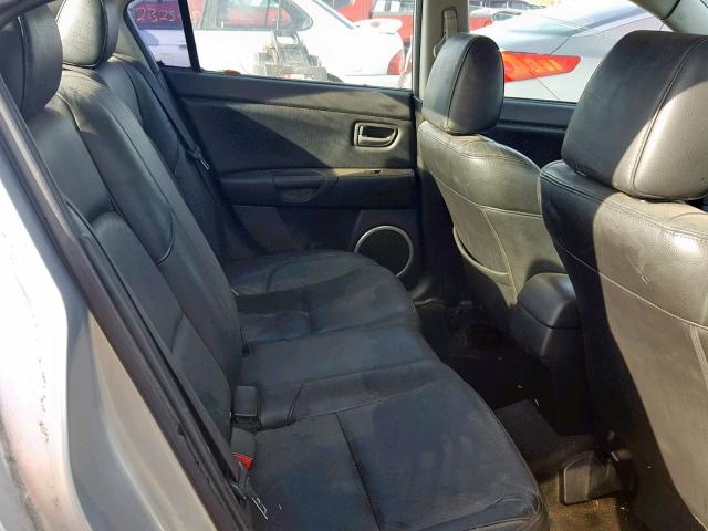 JM1BK324461540359 - 2006 MAZDA 3 S SILVER photo 6