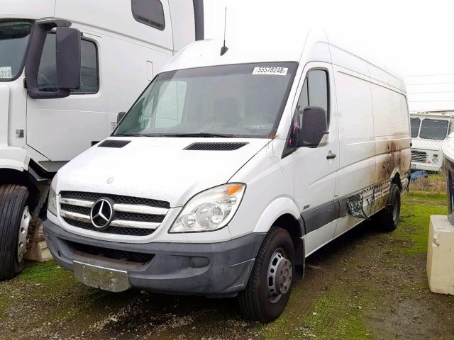 WD3PF4CC7A5433842 - 2010 MERCEDES-BENZ SPRINTER 3 WHITE photo 2