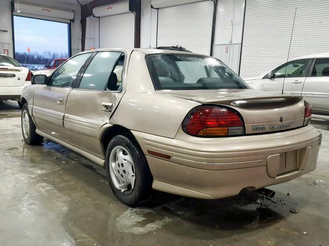 1G2NE52M0TM566164 - 1996 PONTIAC GRAND AM S GOLD photo 3