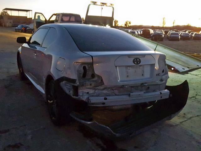 JTKJF5C71E3068296 - 2014 TOYOTA SCION TC Gümüş foto 3