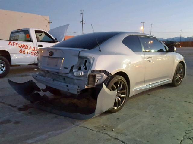 JTKJF5C71E3068296 - 2014 TOYOTA SCION TC Gümüş foto 4