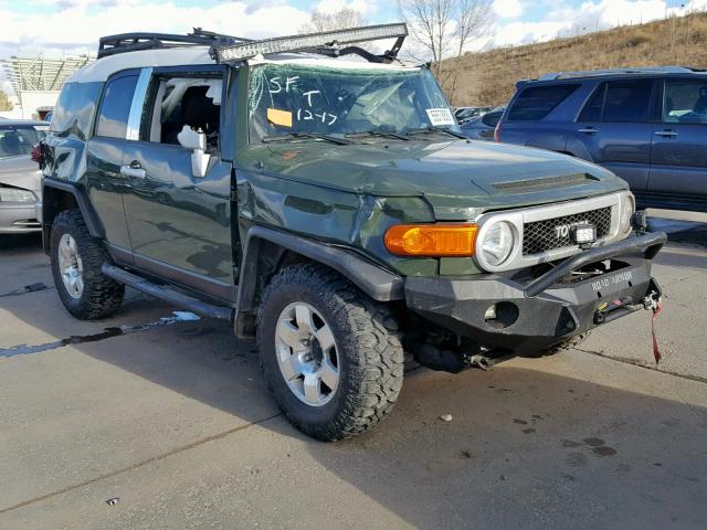 JTEBU4BF3EK207320 - 2014 TOYOTA FJ CRUISER GREEN photo 1