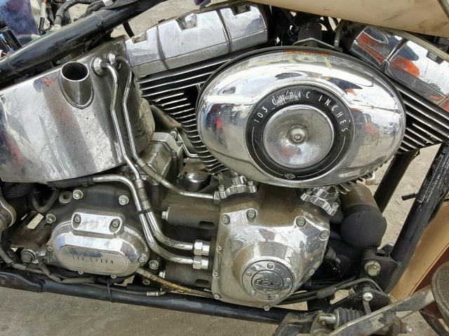 1HD1BWV14CB045694 - 2012 HARLEY-DAVIDSON FLSTC HERI CREAM photo 7