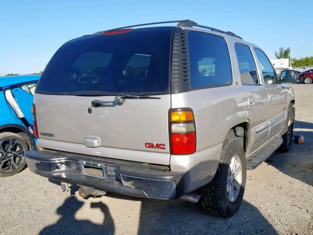 1GKEC13T05R194836 - 2005 GMC YUKON SILVER photo 4