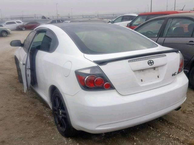 JTKDE3B70A0317382 - 2010 TOYOTA SCION TC თეთრი ფოტო 3