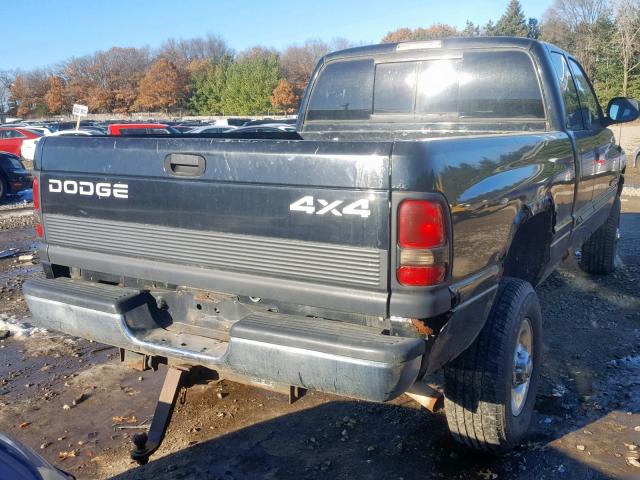 1B7KF23Z11J246127 - 2001 DODGE RAM 2500 BLACK photo 4