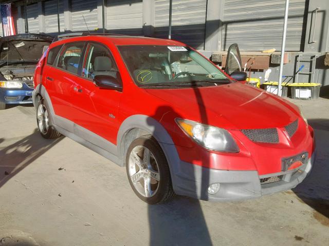 5Y2SL62864Z445673 - 2004 PONTIAC VIBE RED photo 1