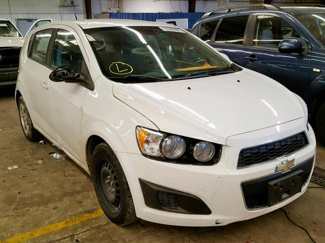 1G1JA6SH7D4167454 - 2013 CHEVROLET SONIC LS 白色 照片 1