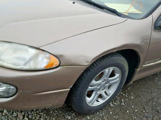 2B3HD56JX1H530916 - 2001 DODGE INTREPID E BROWN photo 9