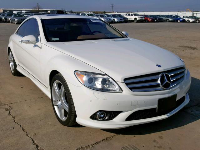 WDDEJ71X48A009304 - 2008 MERCEDES-BENZ CL 550 WHITE photo 1