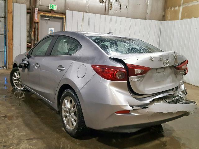 3MZBM1V76FM168222 - 2015 MAZDA 3 TOURING SILVER photo 3