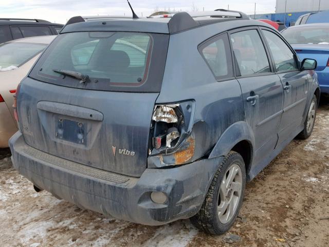 5Y2SM65846Z439379 - 2006 PONTIAC VIBE BLUE photo 4