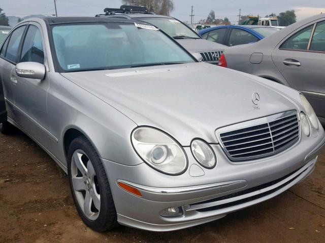 WDBUF56J96A790543 - 2006 MERCEDES-BENZ E 350 SILVER photo 1