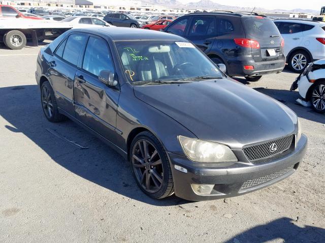 JTHBD192950097552 - 2005 LEXUS IS 300 BLACK photo 1