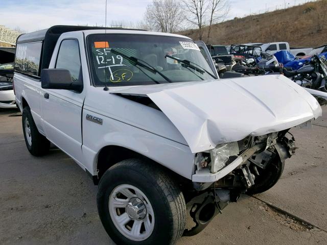 1FTYR10D68PA28793 - 2008 FORD RANGER WHITE photo 1