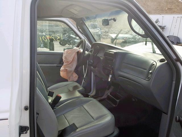 1FTYR10D68PA28793 - 2008 FORD RANGER WHITE photo 5