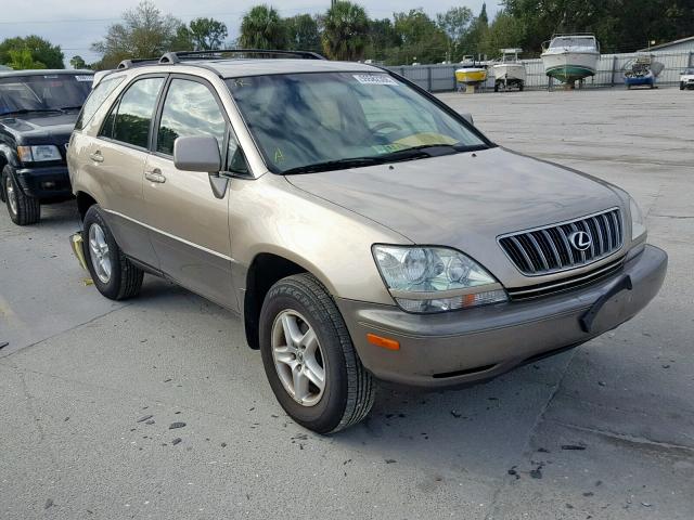 JTJHF10U120239079 - 2002 LEXUS RX 300 GOLD photo 1