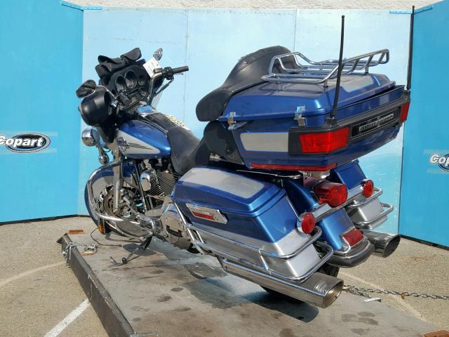 1HD1FCW316Y603411 - 2006 HARLEY-DAVIDSON FLHTCUI 蓝色 照片 3