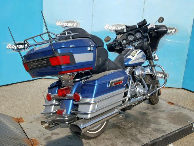 1HD1FCW316Y603411 - 2006 HARLEY-DAVIDSON FLHTCUI 蓝色 照片 4