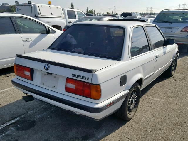 WBAAA2301K8262393 - 1989 BMW 325 I AUTO WHITE photo 4