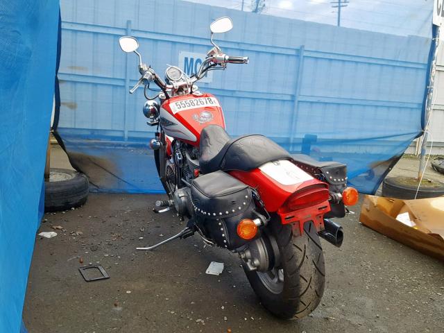 1HFSC1806SA900754 - 1995 HONDA VT1100 C RED photo 3