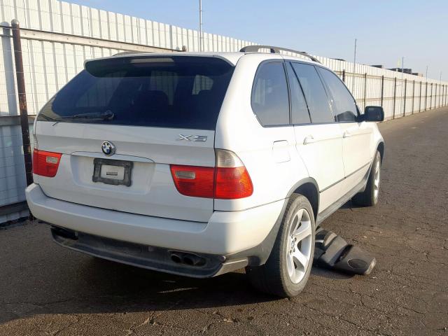 5UXFB53506LV29060 - 2006 BMW X5 4.4I WHITE photo 4