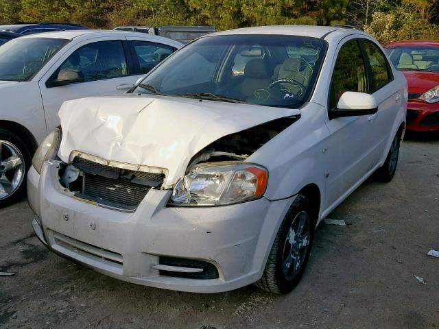 KL1TD56627B040998 - 2007 CHEVROLET AVEO BASE Ağ foto 2