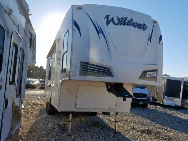 4X4FWCD29AV023071 - 2010 WILD 5TH WHEEL WHITE photo 1