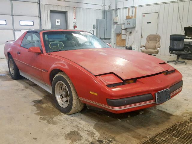 1G2FS21EXKL243508 - 1989 PONTIAC FIREBIRD B RED photo 1