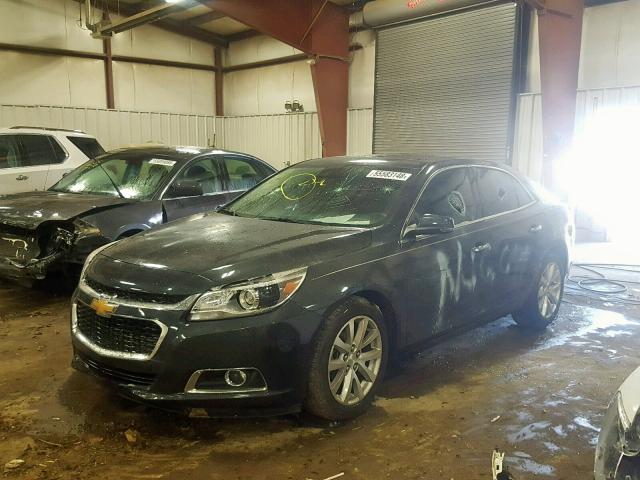 1G11H5SLXEF217912 - 2014 CHEVROLET MALIBU LTZ შავი ფოტო 2
