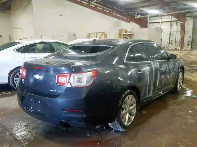 1G11H5SLXEF217912 - 2014 CHEVROLET MALIBU LTZ შავი ფოტო 4